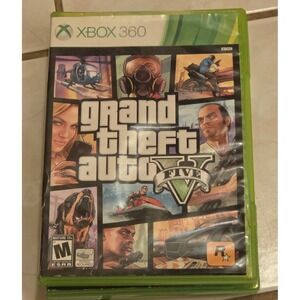 Grand Theft Auto V GTA 5 Xbox 360 Rockstar Games NTSC Action Adventure